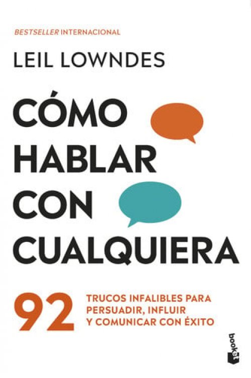 BOOKET CÓMO HABLAR CON CUALQUIERA AUTOAYUDA Y SUPERACION PERSONAL LOWNDES, LEIL