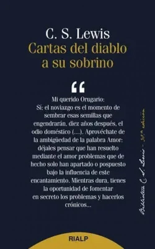 Cartas del Diablo a Su Sobrino