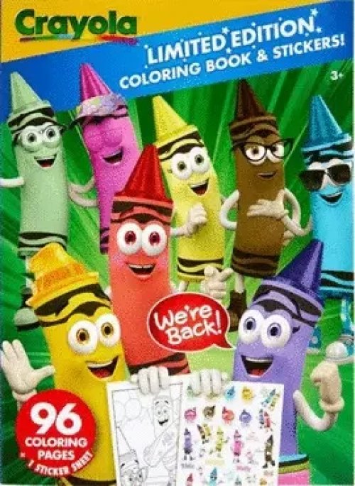 Limited Edition Coloring & Stickers Book - con Pegantinas