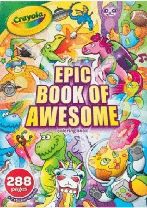 Epic Book Of Awesome - Coloring Book
