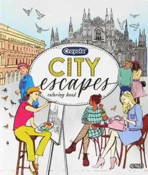 City Escapes Coloring Book