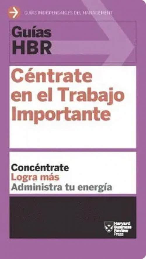 Guía Hbr: Céntrate en el Trabajo Importante