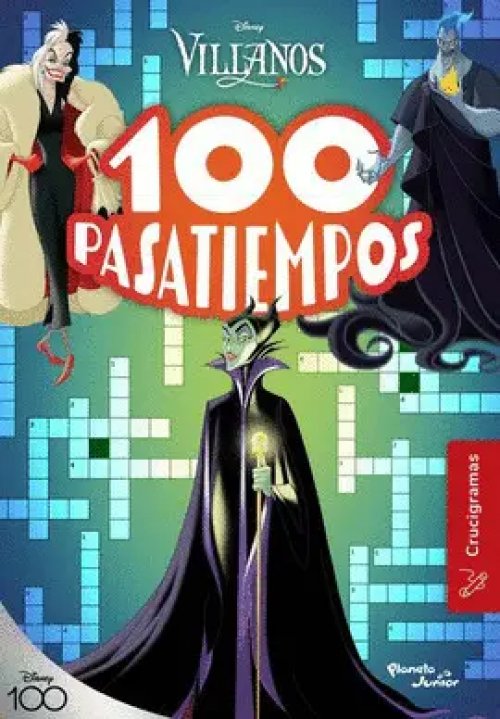 100 Pasatiempos (Crucigramas). Villanos