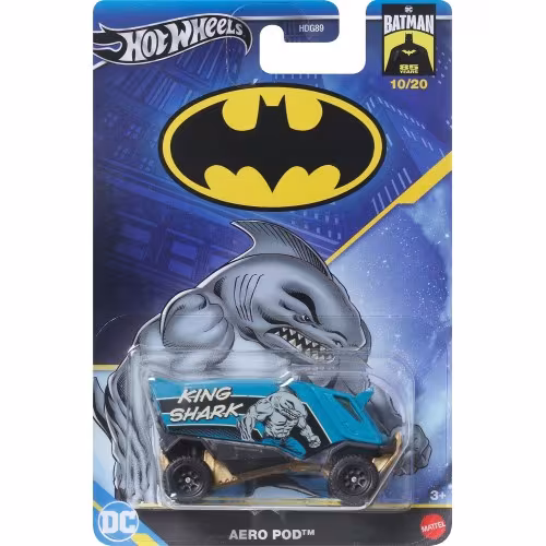 Mattel Ddc Hot Wheels Batman Themed Ast - Aero Pod