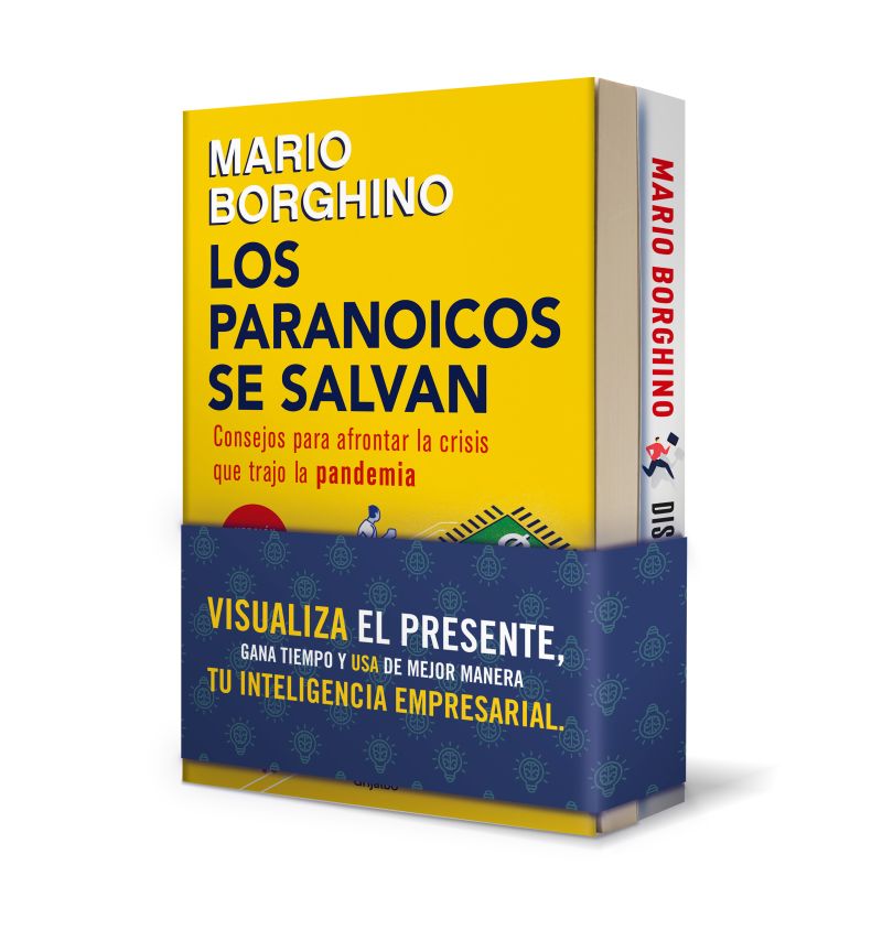 PAQUETE BORGHINO. 2 TOMOS. DISRUPCION/LOS PARANOICOS SE SALVAN. - 135151