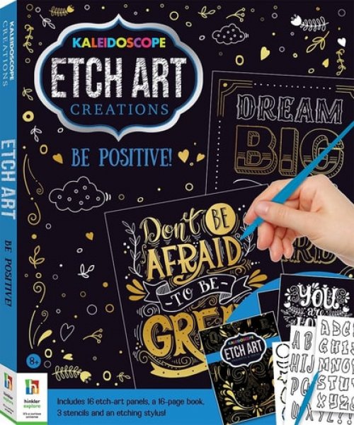Etch Art Creations Kit: Be Positive!