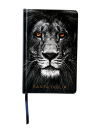 Biblia RV60 Imágenes Tierra Santa León con Indice Tapa Dura