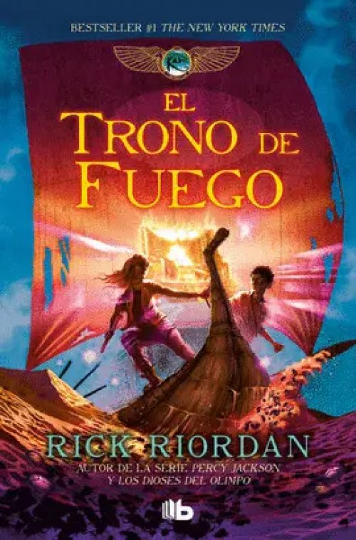 Trono de Fuego, el (Cronicas de Kane 2)