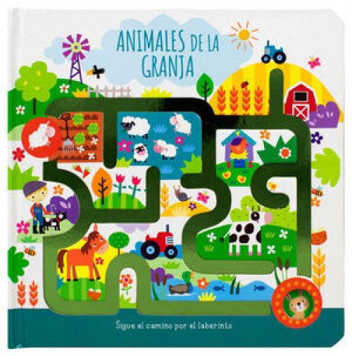 SIGUE EL CAMINO POR EL LABERINTO: ANIMALES DE LA GRANJA