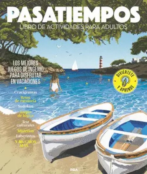 Pasatiempos: Libro de actividades para adultos.