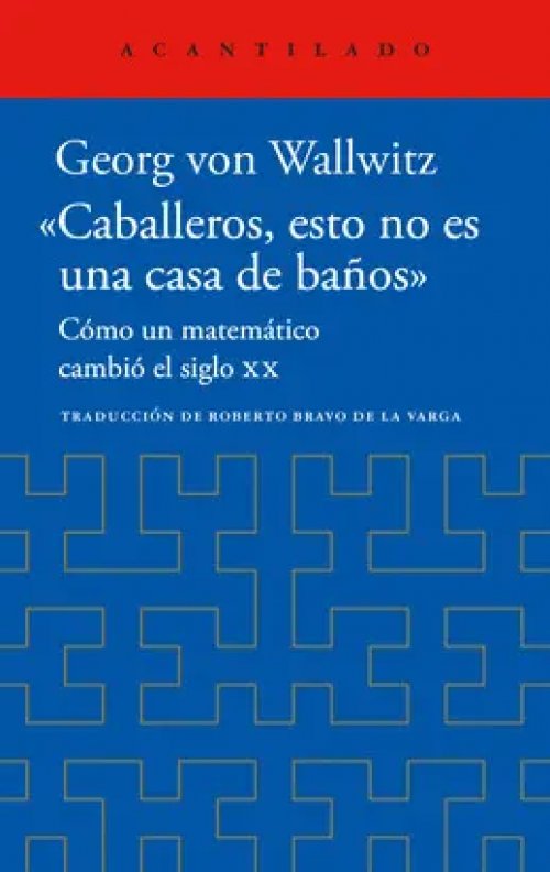 «CABALLEROS, ESTO NO ES UNA CASA DE BAÑOS»