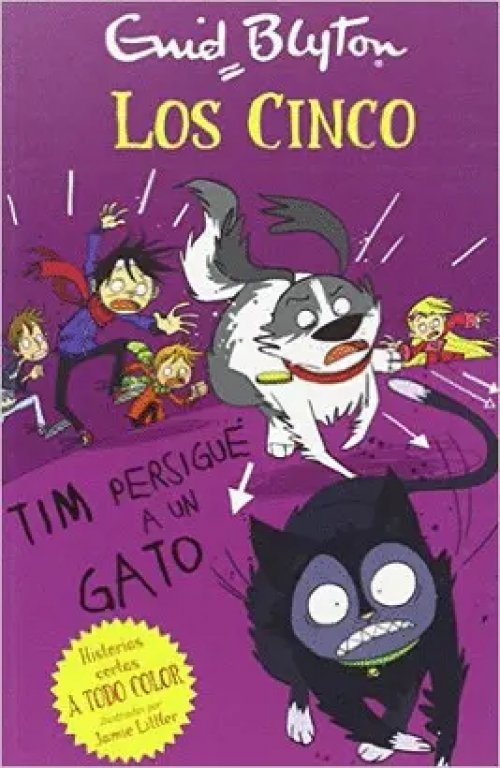 CINCO. TIM PERSIGUE UN GATO