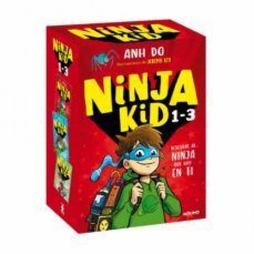 NINJA KID ESTUCHE (1-2-3: DE TIRILLAS A NINJA, EL NINJA VOLADOR Y EL RAYO NINJA)