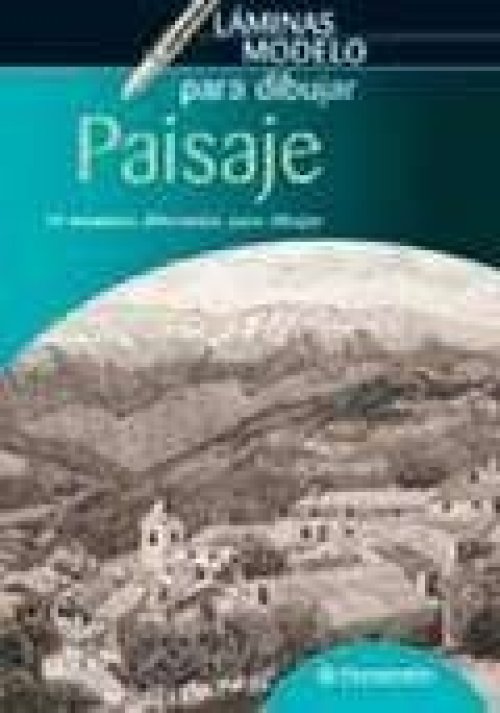 Láminas modelo para dibujar paisaje