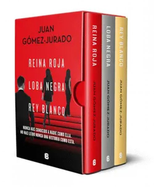 Trilogía Reina Roja (Edición Pack Con: Reina Roja Loba Negra Rey Blanco) (An