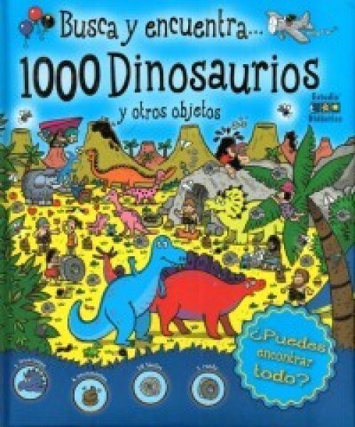 Busca y encuentra 1000 dinosaurios y otros objetos