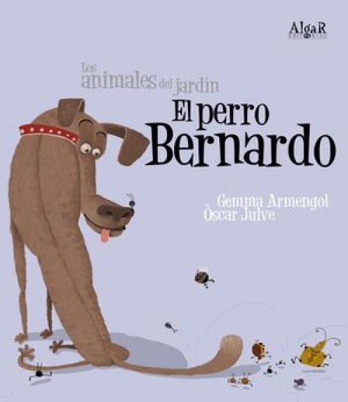ANIMALES DEL JARDIN. PERRO BERNARDO (IMPRENTA)