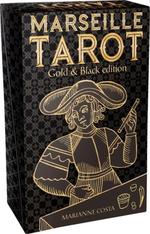 TAROT OF MARSEILLE GOLD&BLACK