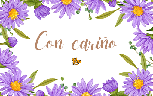Con cariño